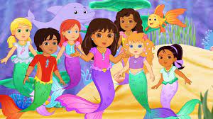 Mariana has blonde hair with a flower in her hair. Mermaids Dora Mermaid Wiki Fandom