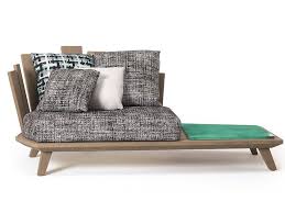 An outdoor daybed offers a relaxing backyard retreat and a wonderful place for both mental and physical relaxation. Teak Garden Daybed With Coffee Table Rafael Rafael Collection By Ethimo Design Paola Navone