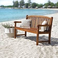 Banc En Bois De Teck Huile Marron Bois Dessus Bois Dessous La Redoute Banc Jardin Banc Bois Mobilier Jardin