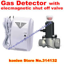 Combustible gas detector with manipulator. Standalone Natural Lpg Gas Detector With Dn15 Electrovalve For Automatic Valve Shut Off Detector Gas Natural Detector Gas Aliexpress