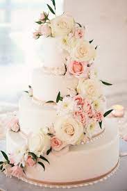 Travel Inspired Outdoor Sarasota Wedding Ca D Zan Ringling Museum Blush Pink Wedding Cake Fresh Flower Cake Pink Wedding Cake