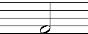A Half Note American English Of Minim British English Has Half The Duration Of A Whole Note Music Theory Lessons Music Theory Notes