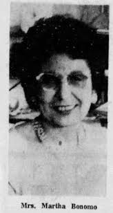 Martha Cecil Glorioso Bonomo (unknown-1966)