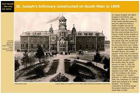 St Joseph S Infirmary In Fort Worth Tx Fort Worth Texas Texas History Dallas Fort Worth