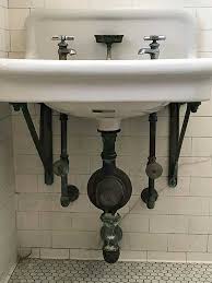 installing a very old pedestal sink