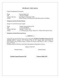 Pemberi kuasa, penerima kuasa, mario susanto adi wijayanto. 20 Contoh Surat Kuasa Yang Baik Dan Benar 2021
