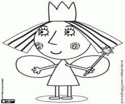 Atividades e desenhos para colorir: Holly The Fairy And The Magic Wand Coloring Page Ben And Holly Monster Coloring Pages Coloring Pages
