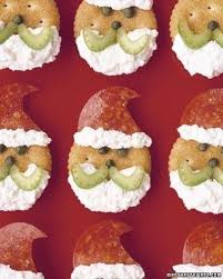 Many cuisines feature eggplant salads and appetizers. For A Savory Snack Make Santa Crackers 41 Adorable Food Decorating Ideas For The Holidays