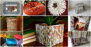 Ev eşyaları ve atık malzemeler için yaratıcı geri dönüşüm projeleri. 10 Adet Gazete Ve Dergi Kagitlarini Degerlendirme Fikirleri