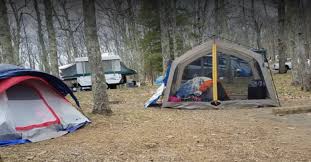 The park is long and narrow, with the shenandoah river and its broad valley to the west. Lewis Mountain Campground Nps Campground 2 Photos