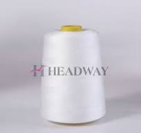 High Strength Poly Poly Core Spun Polyester Filament Yarn Raw White Plastic  or Paper Cone Polyester Filament Core Spun Yarn