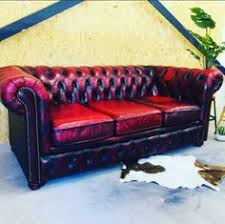 Chesterfield Driezitsbank Warm Rood Leder Gratis Bezorgd Antiek Meubels Stoelen En Banken Marktplaats Nl In 2020 Antieke Meubels Chesterfield Meubels