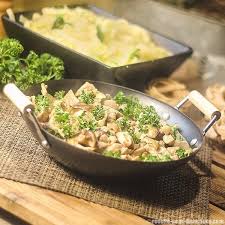 Emince De Veau Aux Champignons Shiitake Et A La Creme Recette Emince De Veau Recette Veau Emince