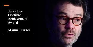 Jerry Lee Lifetime Achievement Award for Prof Eisner & latest publications 