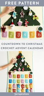 Countdown To Christmas Crochet Advent Calendar Pattern Using Caron Simply Soft Yarn Treasure A New F In 2020 Crochet Advent Calendar Christmas Crochet Holiday Crochet