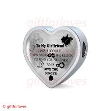 Best Birthday Gift For My Girlfriend To My Girlfriend Luxury Bracelet Best Gift For Girlfriend Romantic Bracelet Birthday Gifts For Girlfriend I Wish I Could Turn Back The Clock I D Find You Soo