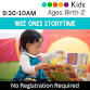 Wee Ones Storytime event image