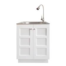 storage cabinet stainless steel white