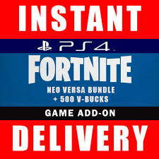 Use the code to download the complete game by sony on your playstation 4 gaming console. Buy Fortnite Neo Versa Bundle Skin Code 500 V Bucks Ps4 Us Instant Dispatch 247 Online In Uae 283738943687