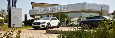 Mercedes garage at park place. Sternpark Gruppe Mercedes In Gilching