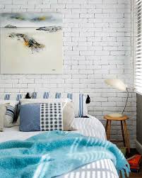 The rustic charm of our painted white brick wallpaper mural shines through the cracked and chipped paint of the brickwork design. 69 Cool Interiors With Exposed Brick Walls Digsdigs