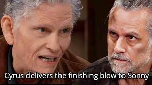 Cyrus was the one who called Alexis to the Q mansion, saw Sonny kill John  General Hospital Spoilers