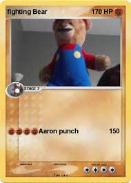 Pokemon fighting Bear 1