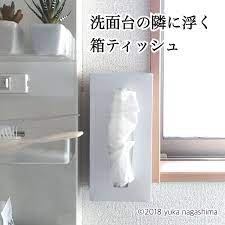 わが家の収納 洗面所の箱ティッシュが浮いている件 インテリア 収納 収納 アイデア 洗面所 収納