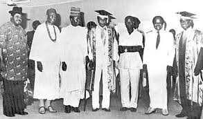Dr M Okpara, Dr Nnamdi Azikiwe, Solomon Lar, Jim elford Okilo, Aper Aku,  Prof. Kenneth Dike,