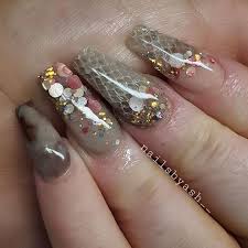 100 Nail Art Gallery Snake Skin Nail Art Photos 2018 Snake Skin Nails Nail Art Photos Pink Glitter Nails Including acrylic nail powder, liquid brush, glitter, clipper, nail art tools kit. pinterest