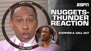 Stephen A. CALLS OUT Jalen Williams after Game 6 loss vs. Nuggets 🗣️  'UNACCEPTABLE!'