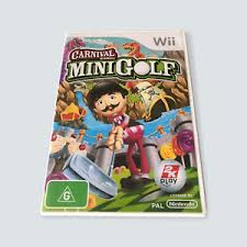 You have to do single player and vs barker, once you beat or go under par on 2 courses in any of the lands it will open a new place for you . Carnival Games Mini Golf Nintendo Wii Video Games For Sale Shop With Afterpay Ebay Au