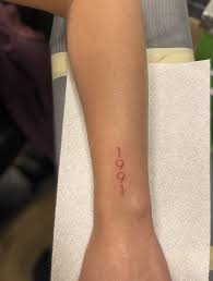 Birth Year Tattoo Designs Ankle Birth Year Tattoo Date Tattoo Date Tattoos Cursive Tattoos Tattoos