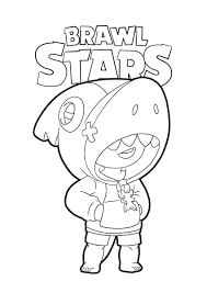 Brawl Stars Coloring Pages Coloring Home