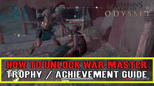 In order to unlock the trophy, we recommend using the method of sufficient promotion in the main plot of the game. Assassin S Creed Odyssey Trophy Guide Tips Tricks Trophy Guide Achievement Guide Gaming With Abyss