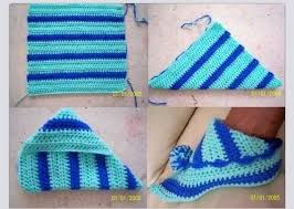 Pratik Orgu Patik Yapimi Crochet Slippers Knitting Patterns Baby Knitting Patterns