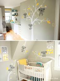 i love the tree instead of koala bears i would use woodland animals baby room decor baby decor nursery room