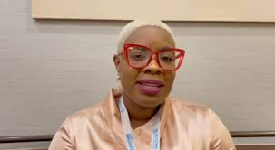 Tonian McDonald shares her story during the Glaucoma 36