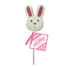 Bunny rabbit baby face fully jointed stuffed plush green trading. Sanded Bunny Face Lollipops By Melville Candy