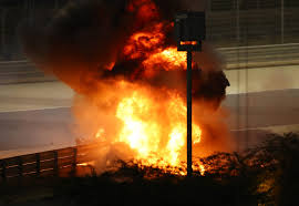 Alonso does not regret leaving ferrari: Watch Horror F1 Crash At The Start Of Bahrain Gp Ends In Scary Fireball For Romain Grosjean Essentiallysports