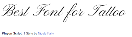 Fortunately, we have many unique tattoo font styles. 70 Best Tattoo Fonts