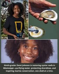 Teenager restores oysters in Mississippi