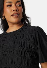 Happy Holly Short Sleeve Smock Top