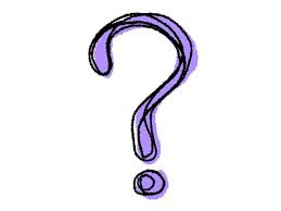 purple question mark