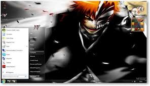There is no musical accompaniment. Bleach Theme For Windows 7 And 8 Anime Themes