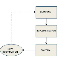 Management Flow Chart Based On The Management Process Theory