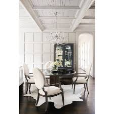 Clarendon Tufted Upholstered King Louis Back Arm Chair In Cream In 2020 Dining Room Sets Furniture Bernhardt Furniture
