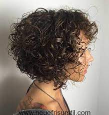 Krauses Lockiges Haar Lockige Frisuren Kurze Lockige Frisuren Lockige Kurze Frisuren