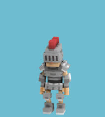 All models use the same texture. Artstation Bendy Voxel Knight Zach Soares