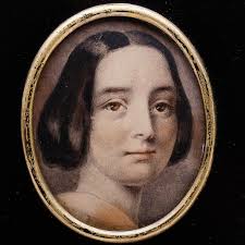 4058398: American School, Portrait of Ann Caroline Coleman, Watercolor